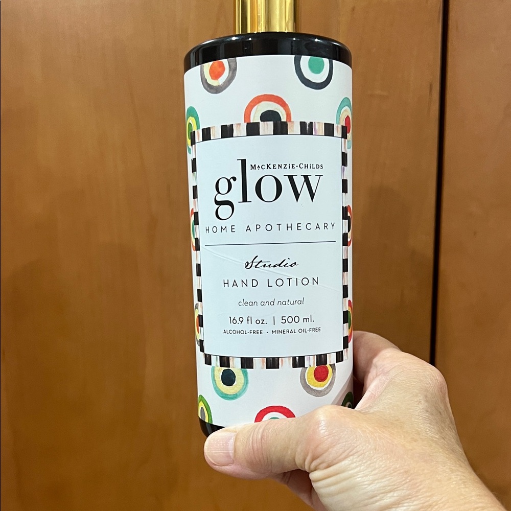 MacKenzie-Childs Grow Hand Lotion with Multicolor Design